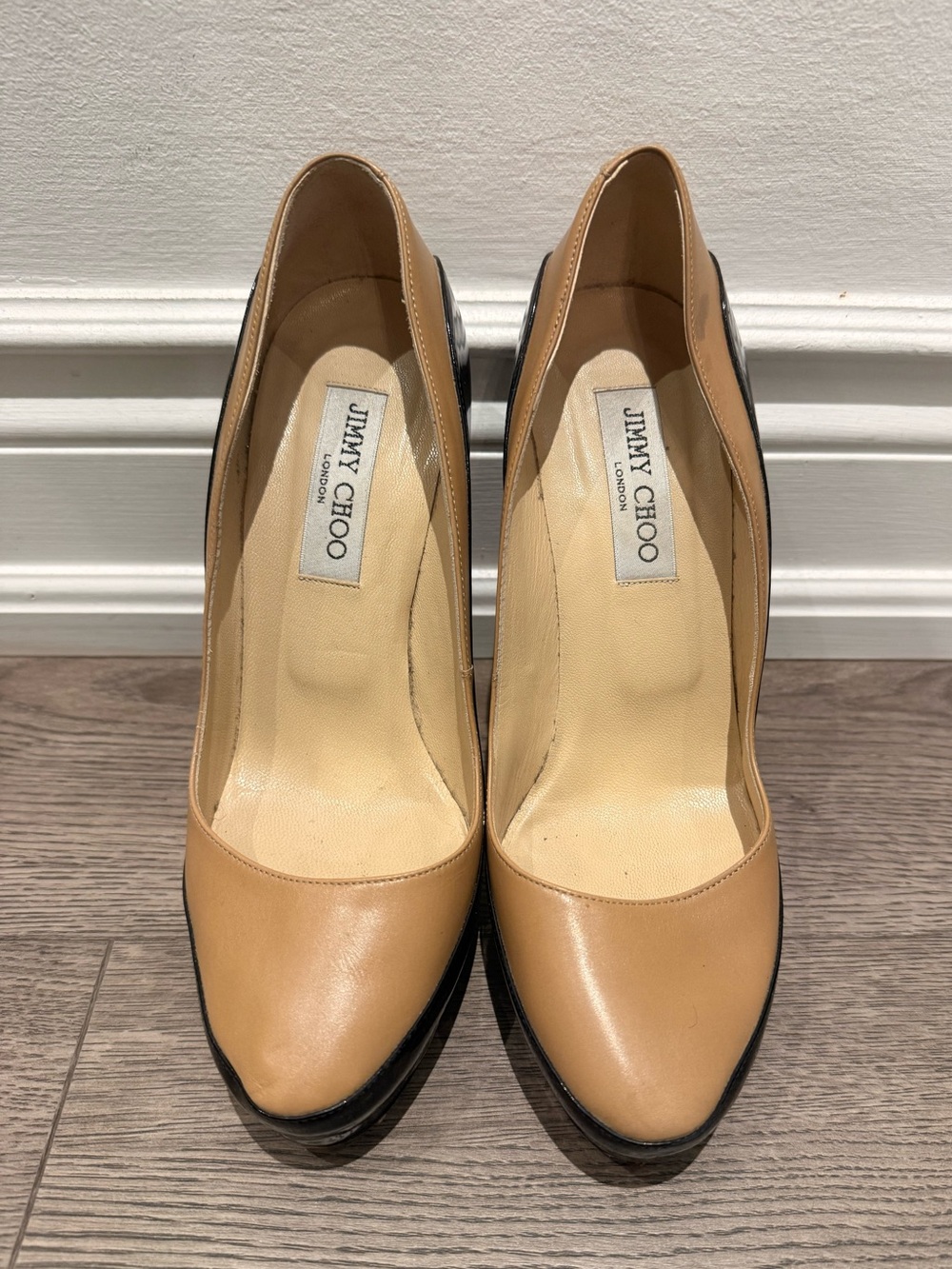 Jimmy Choo Nude Pumps
